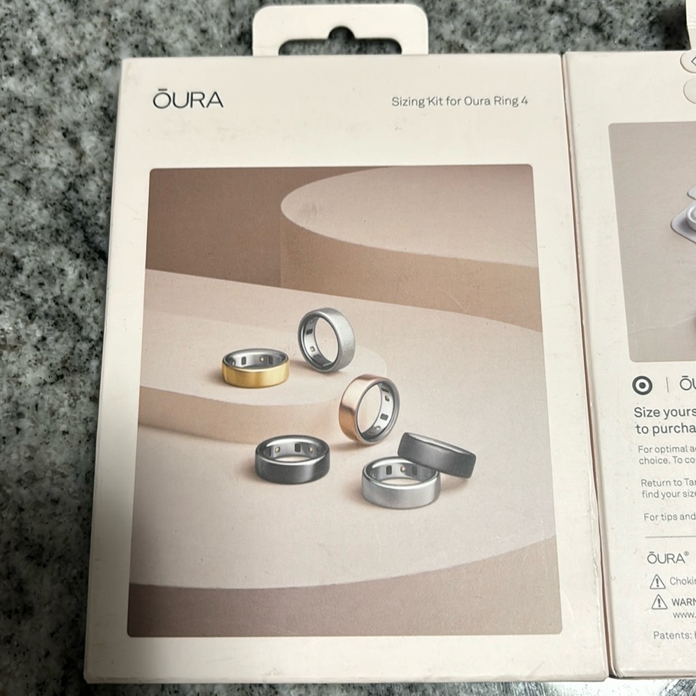 2-pack bundle Oura Ring Sizing Kit Gen 4